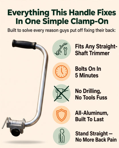 GripForge™ Trimmer Handle
